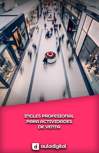 INGLÉS PROFESIONAL PARA ACTIVIDADES DE VENTA